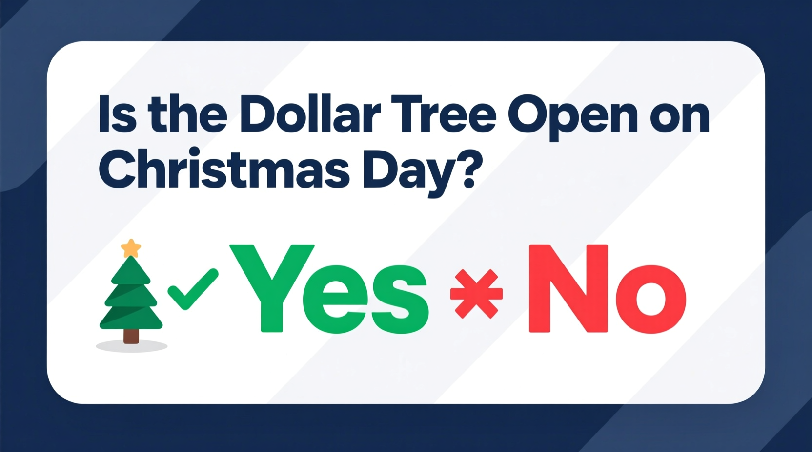is the dollar tree open on christmas