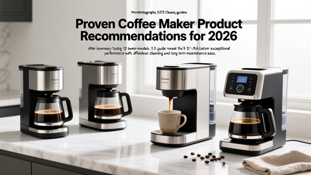 Proven Coffee Maker Product Recommendations for 2026