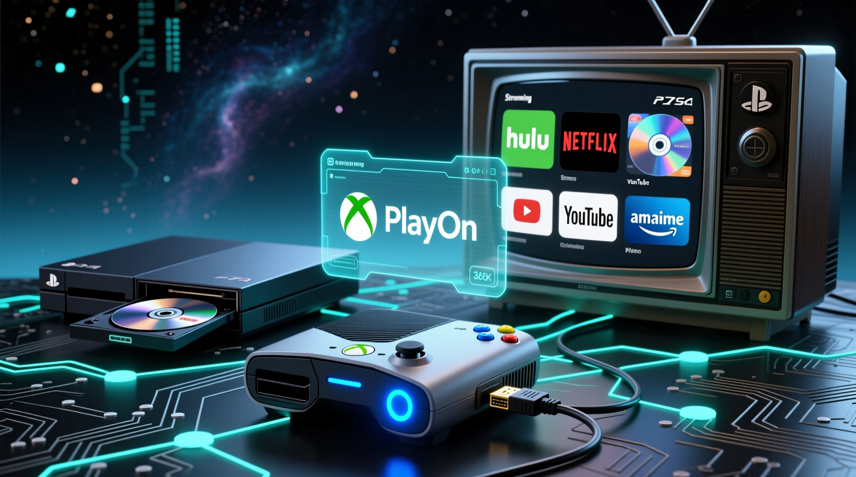 playon adds hulu and others to your xbox 360 ps3
