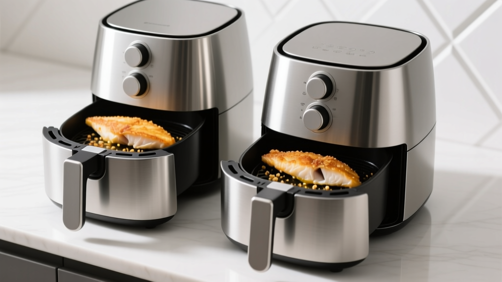 Air Fryer vs. Deep Fryer Fish Fillets: Oil Absorption Rat...
