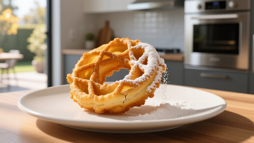 Air Fryer Funnel Cake: Crispy, Light & Oil-Free!