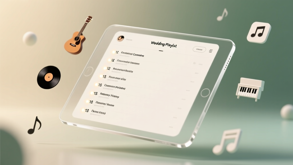 How Many Songs for a Wedding? Data-Backed Guide