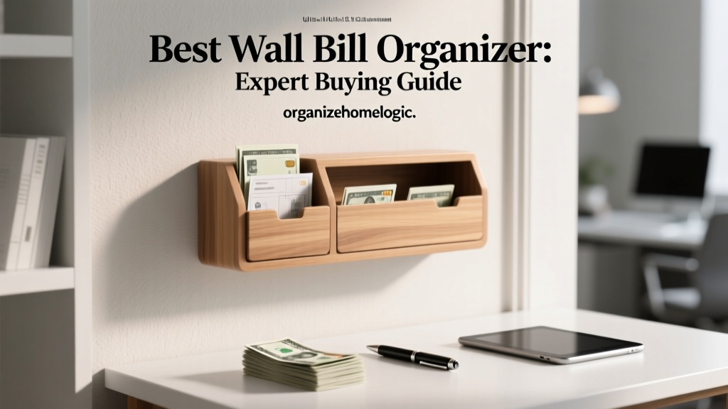 Best Wall Bill Organizer: Expert Buying Guide