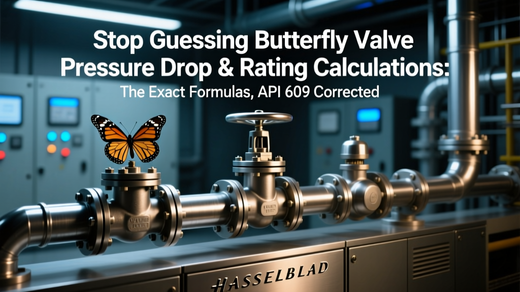 Butterfly Valve Pressure Drop & Rating Calculations