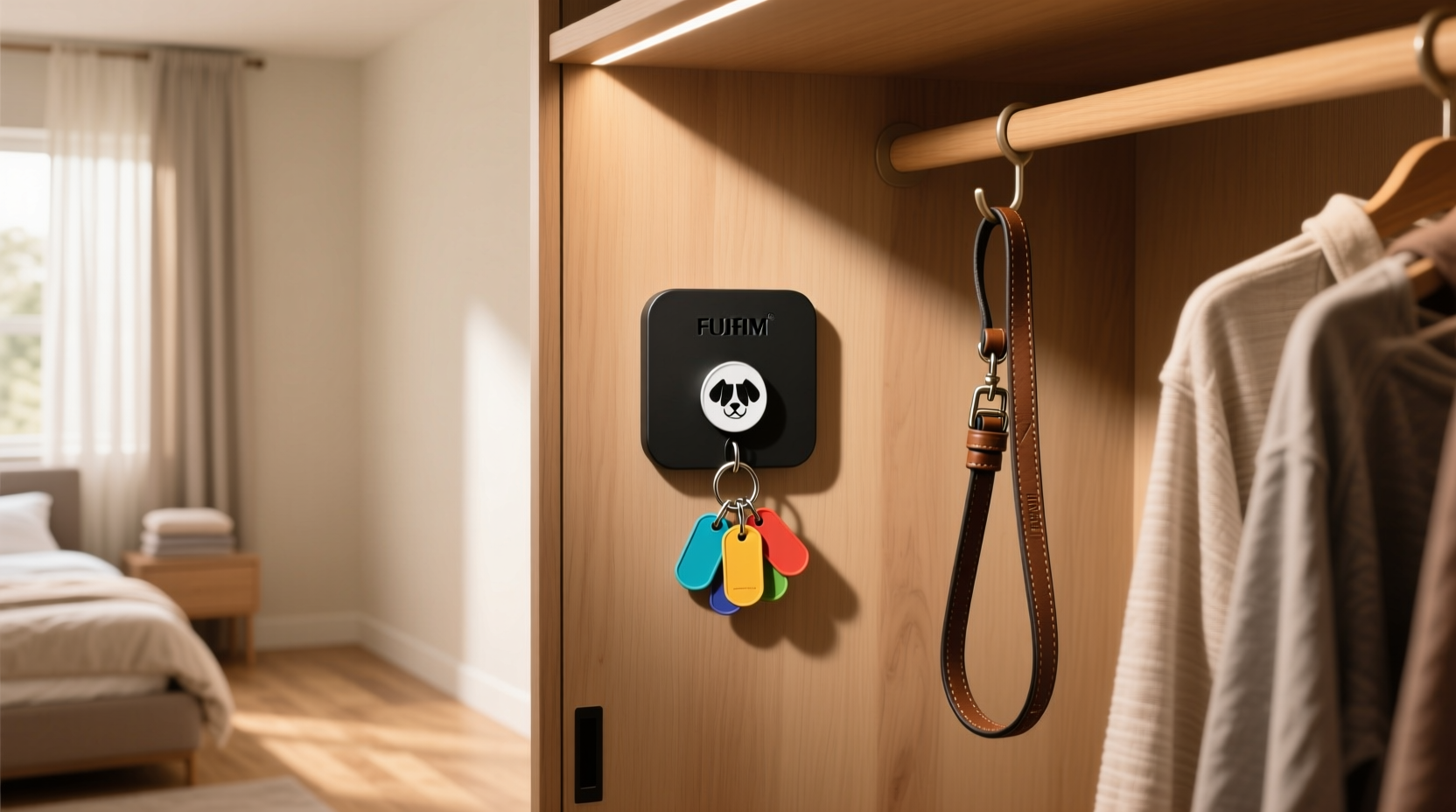 closet organization tips magnetic leash holder worth it