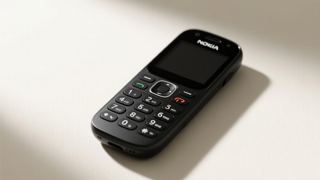 Nokia Keyboard Phone: Optimal Grip & Typing Technique