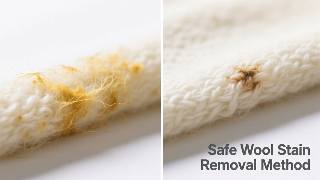 How to Remove Deodorant Stains from Wool Safely