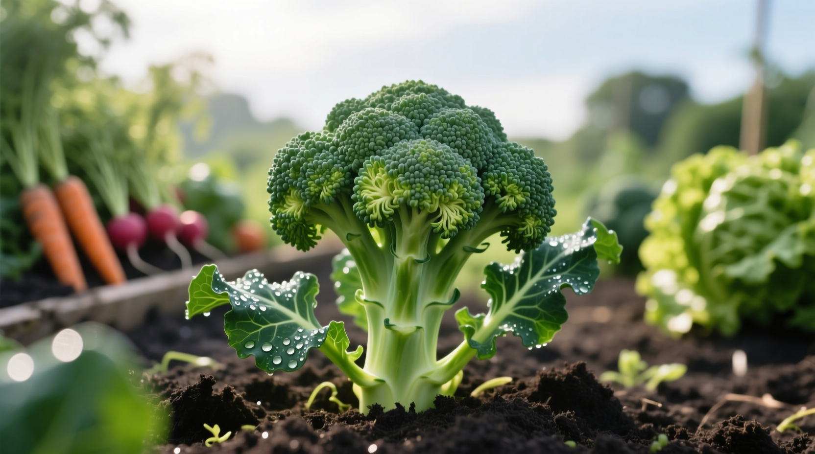 growing broccoli