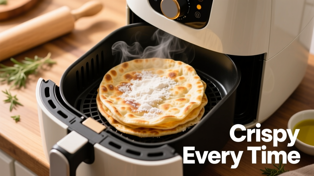 Crispy Frozen Flatbread in Air Fryer: Time & Temp Guide