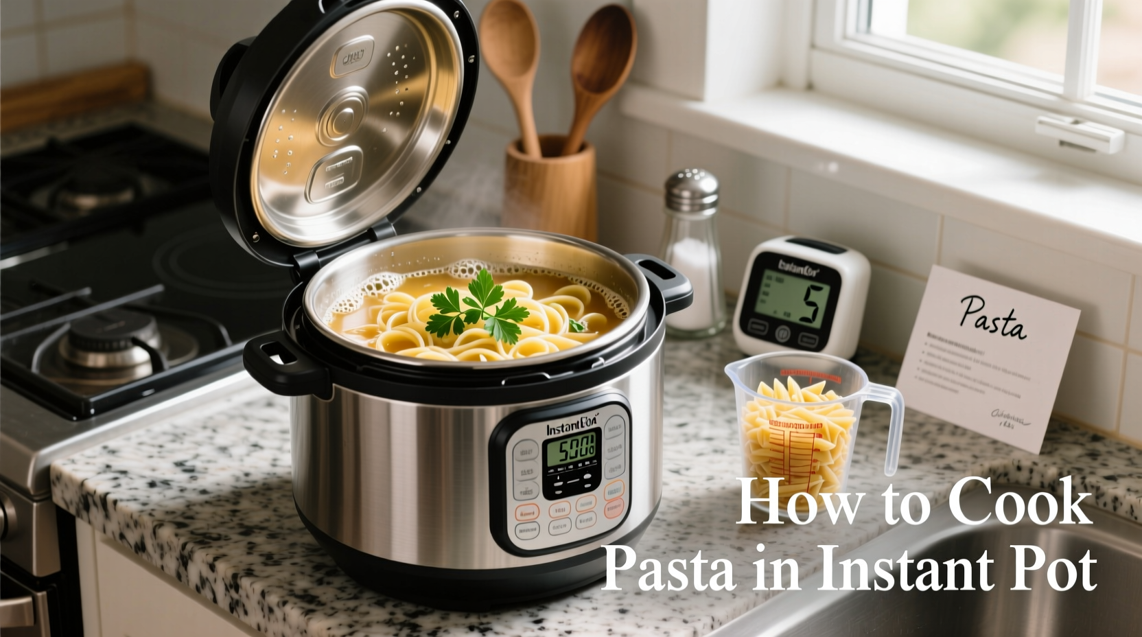 how to cook pasta in instant pot