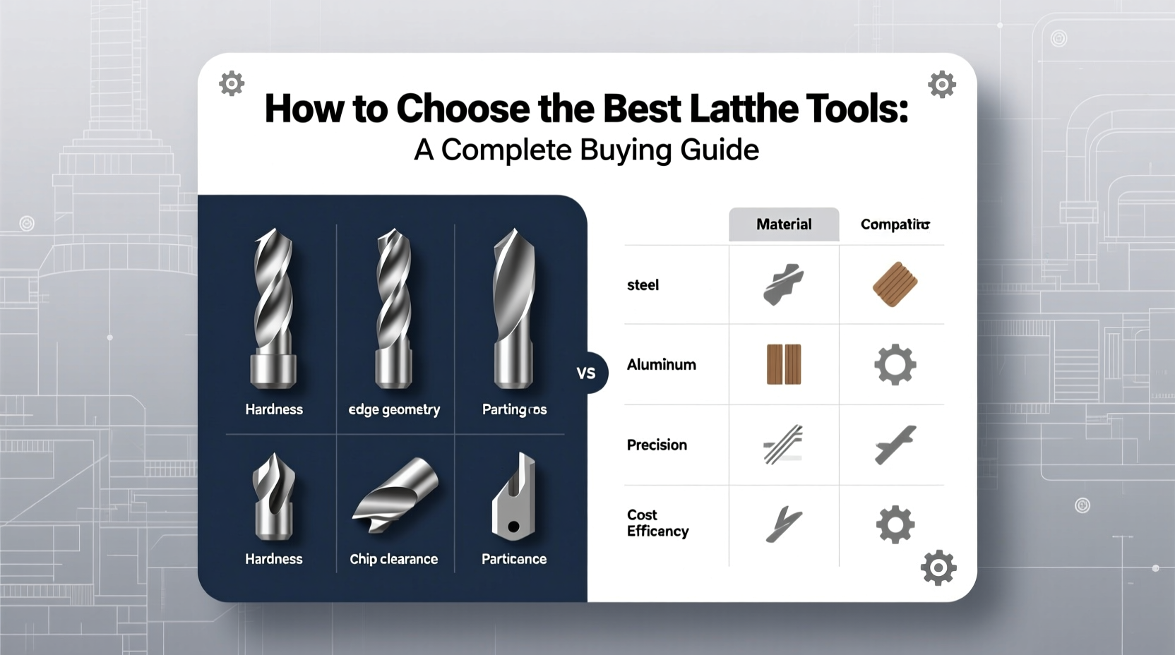 How to Choose the Best Lathe Tools: A Complete Buying Guide