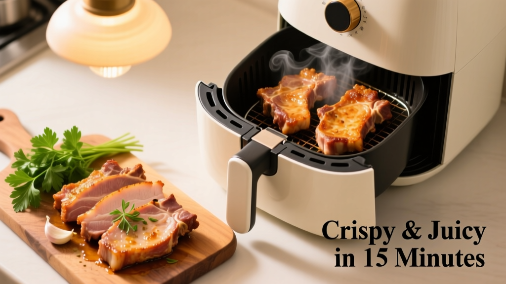 Air Fryer Boneless Thick Pork Chops: Crispy & Juicy
