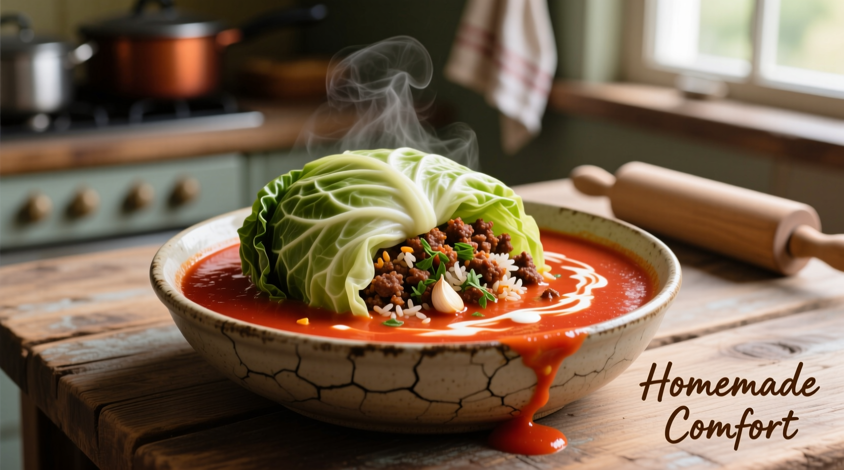 Perfect Stuffed Cabbage with Tomato Soup Recipe