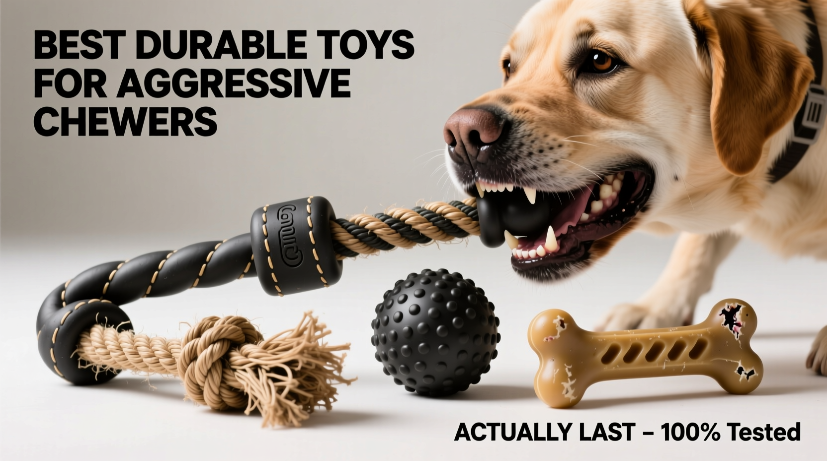 best durable toys for aggressive chewers that actually last