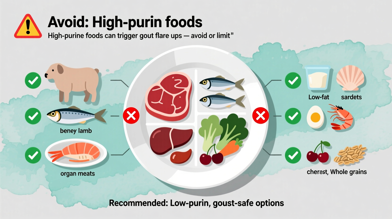 what food should i avoid with gout