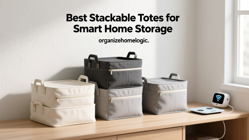 Best Stackable Totes for Smart Home Storage