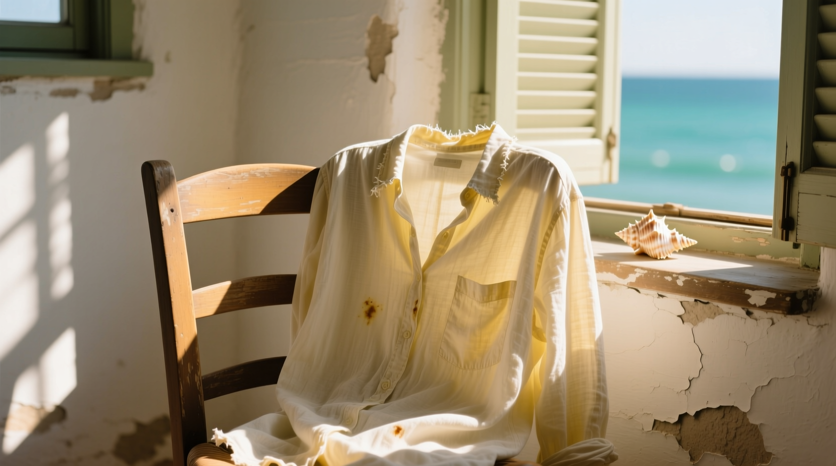 sun bleach your shirt