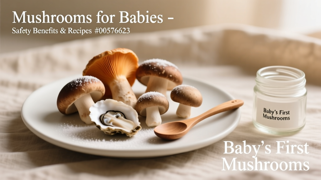 Mushrooms for Babies: Safety Guidelines, Science-Backed Benefits, and Pediatrician-Approved Recipes