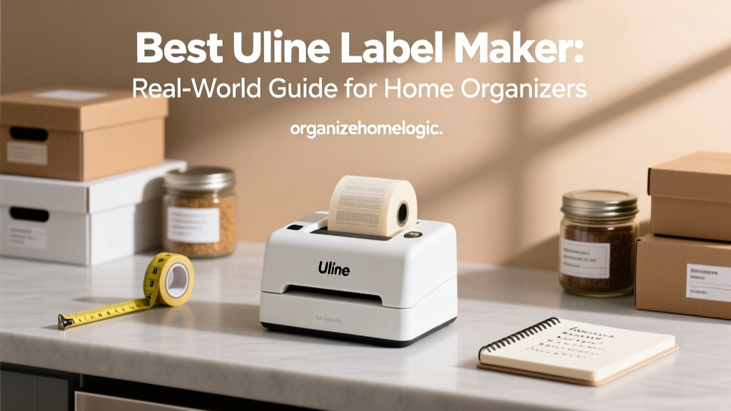 Best Uline Label Maker: Real-World Guide for Home Organizers