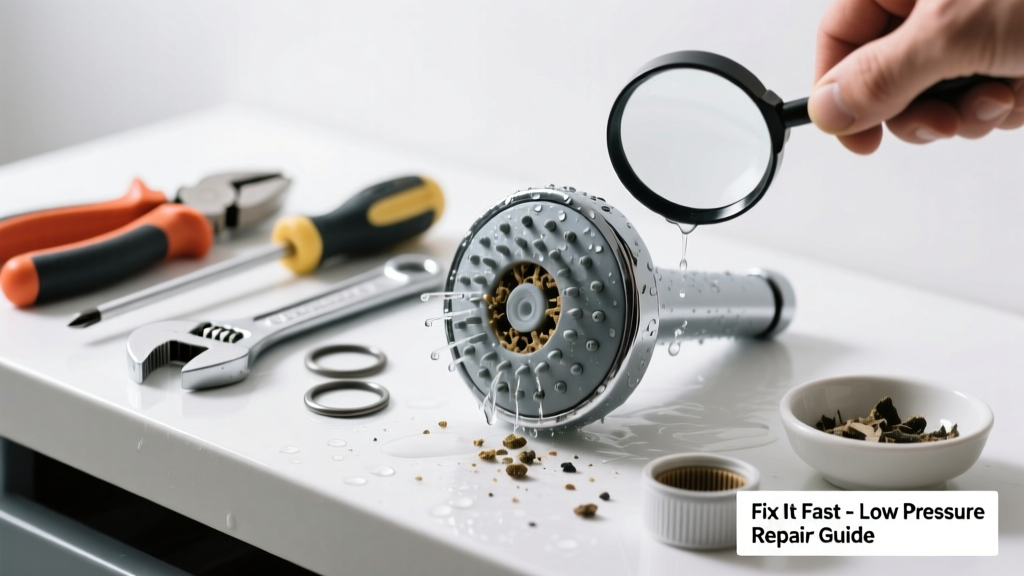 Shower Low Pressure Not Working Properly: Fix It Fast