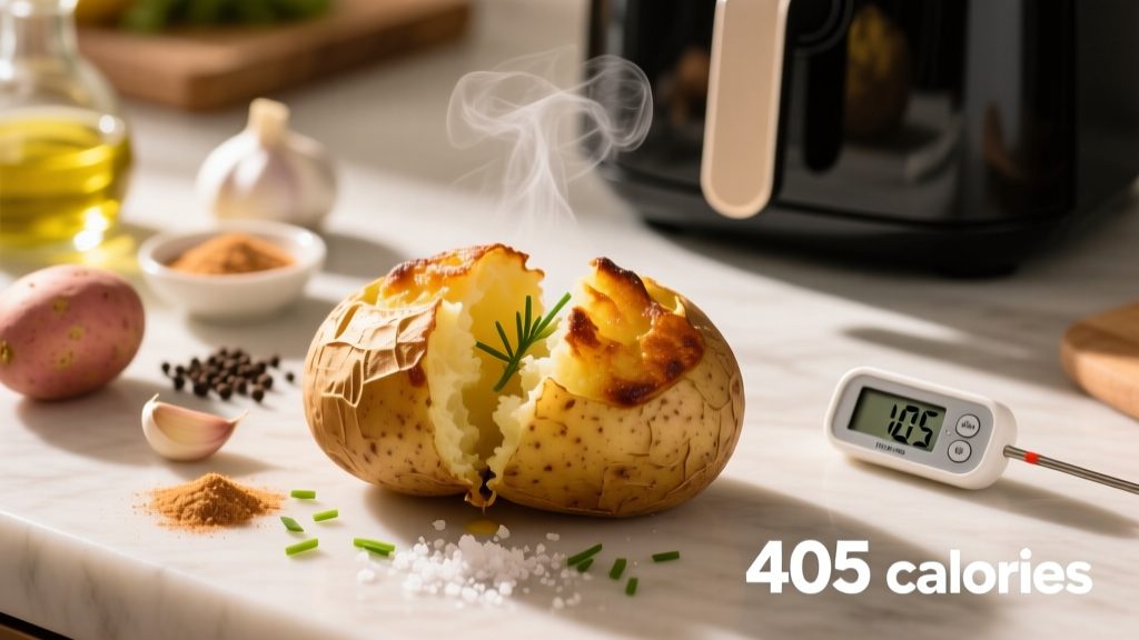 Air Fryer Baked Potato Calories: Exact Counts & Tips