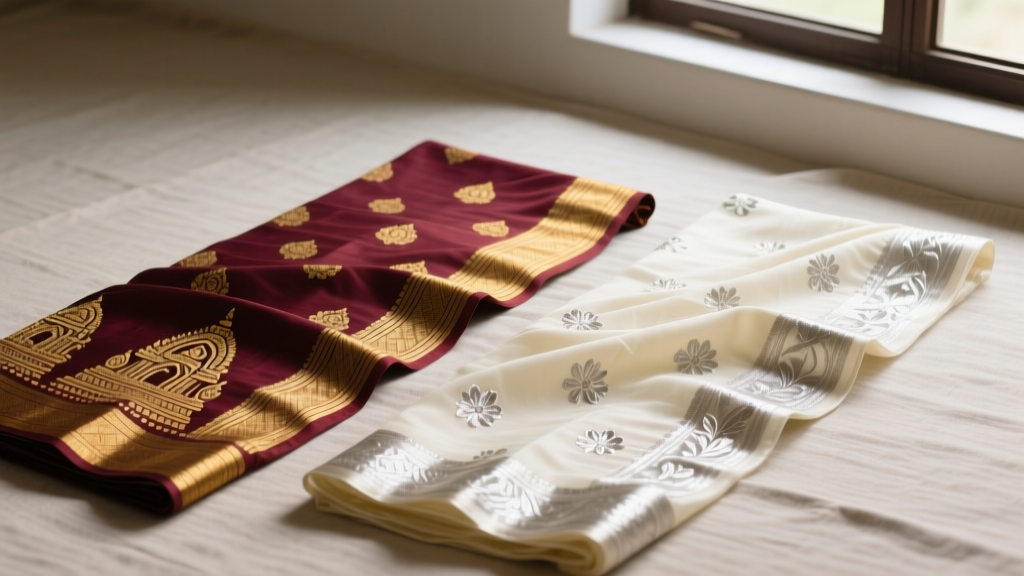 Kanchipuram vs Banarasi Silk Sari Fabrics: 2026 Buyer Guide