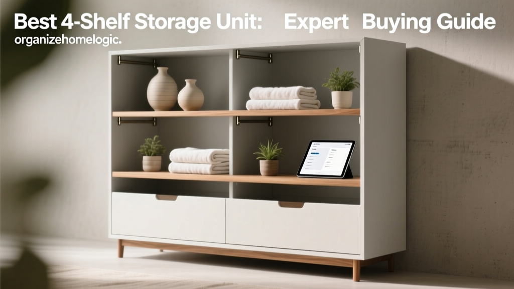 Best 4-Shelf Storage Unit: Expert Buying Guide