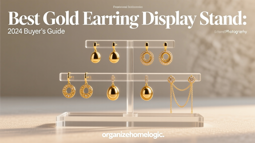 Best Gold Earring Display Stand: 2024 Buyer's Guide