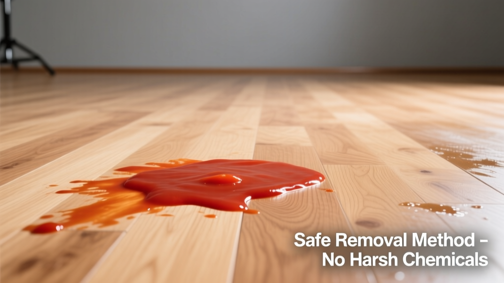 How to Remove Tomato Sauce from Hardwood Floors Safely