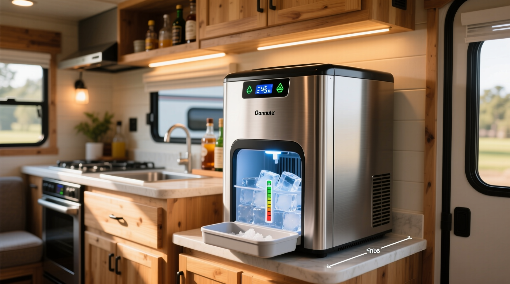 best compact ice makers for tiny home bars and RVs