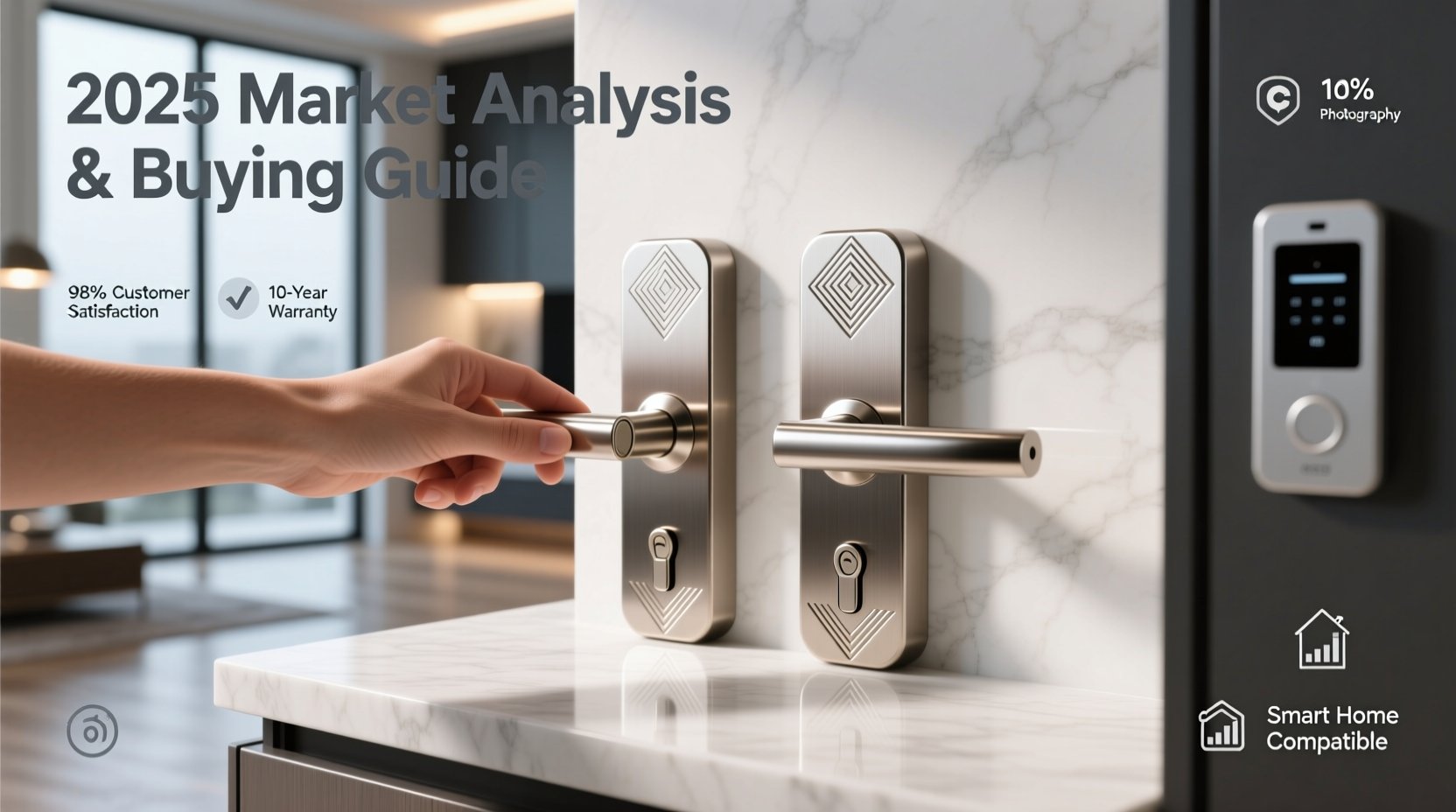 best selling door lock handle set