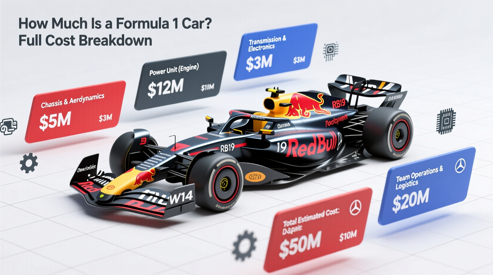 how much is a formula 1 car