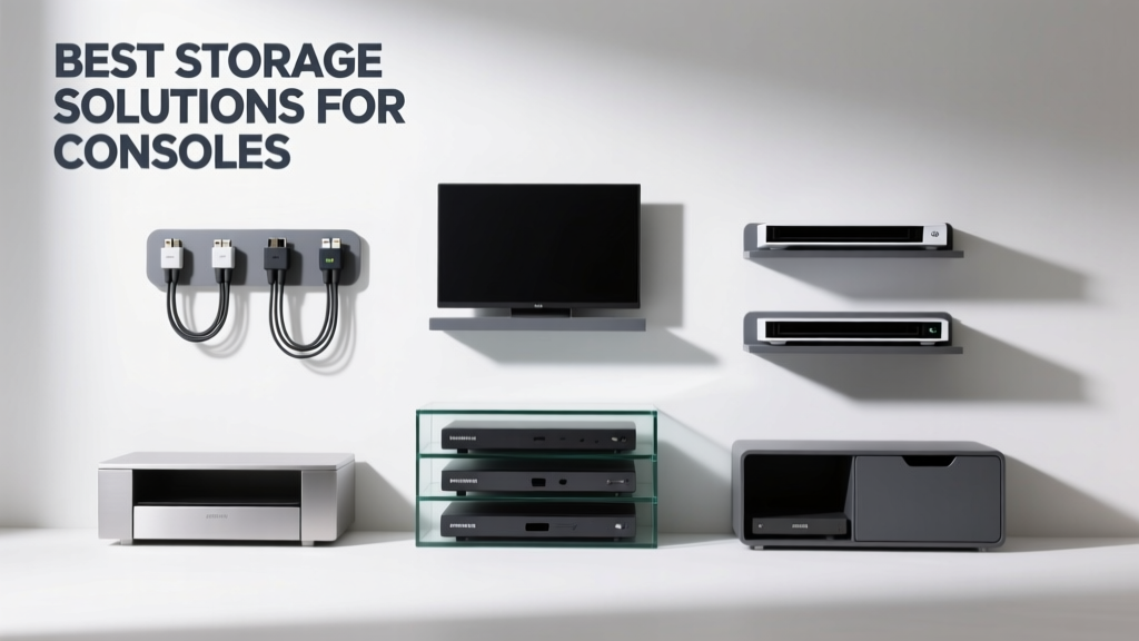 Best Storage Solutions for Console: Practical, Space-Saving & Style-Forward Options