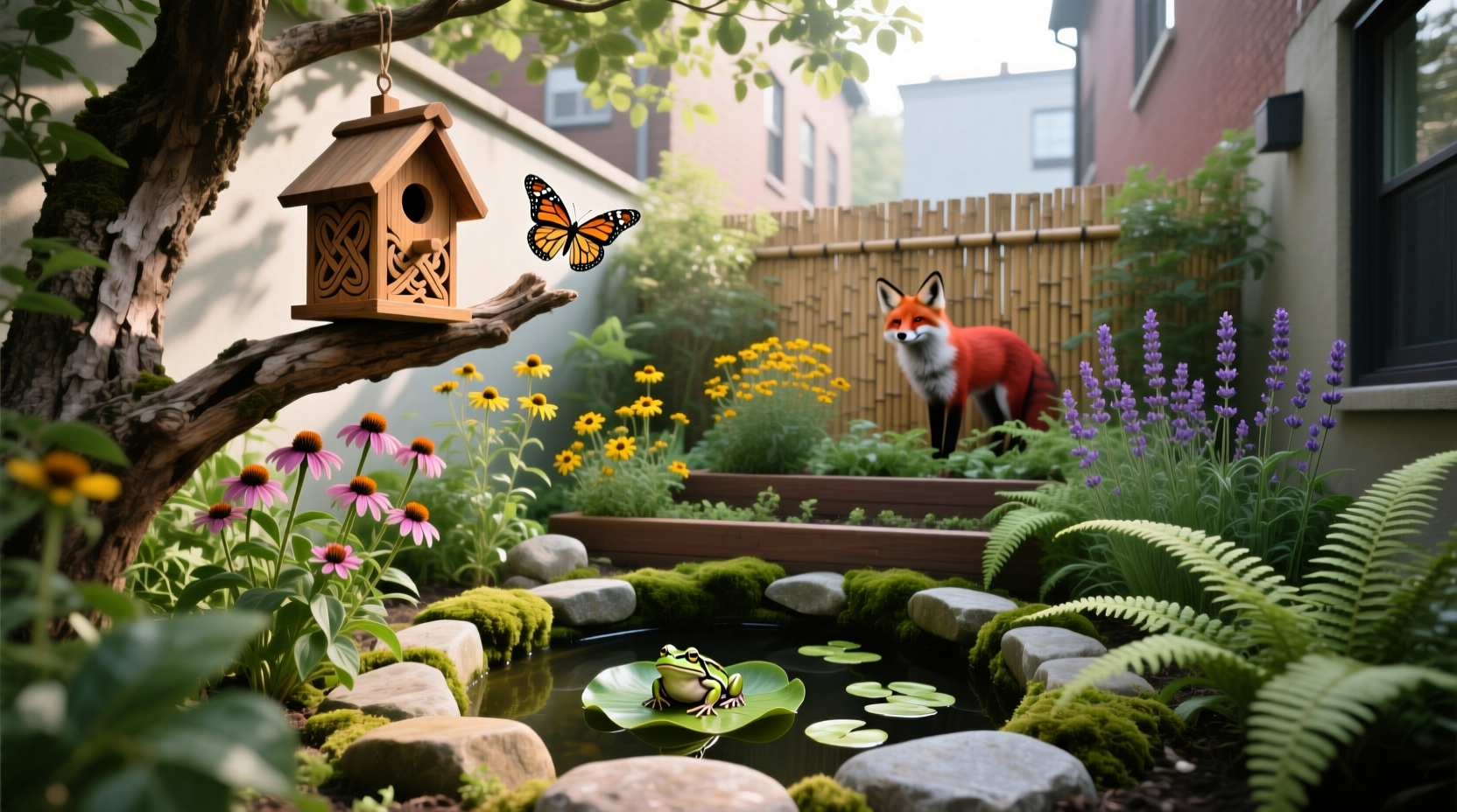 wildlife garden small space