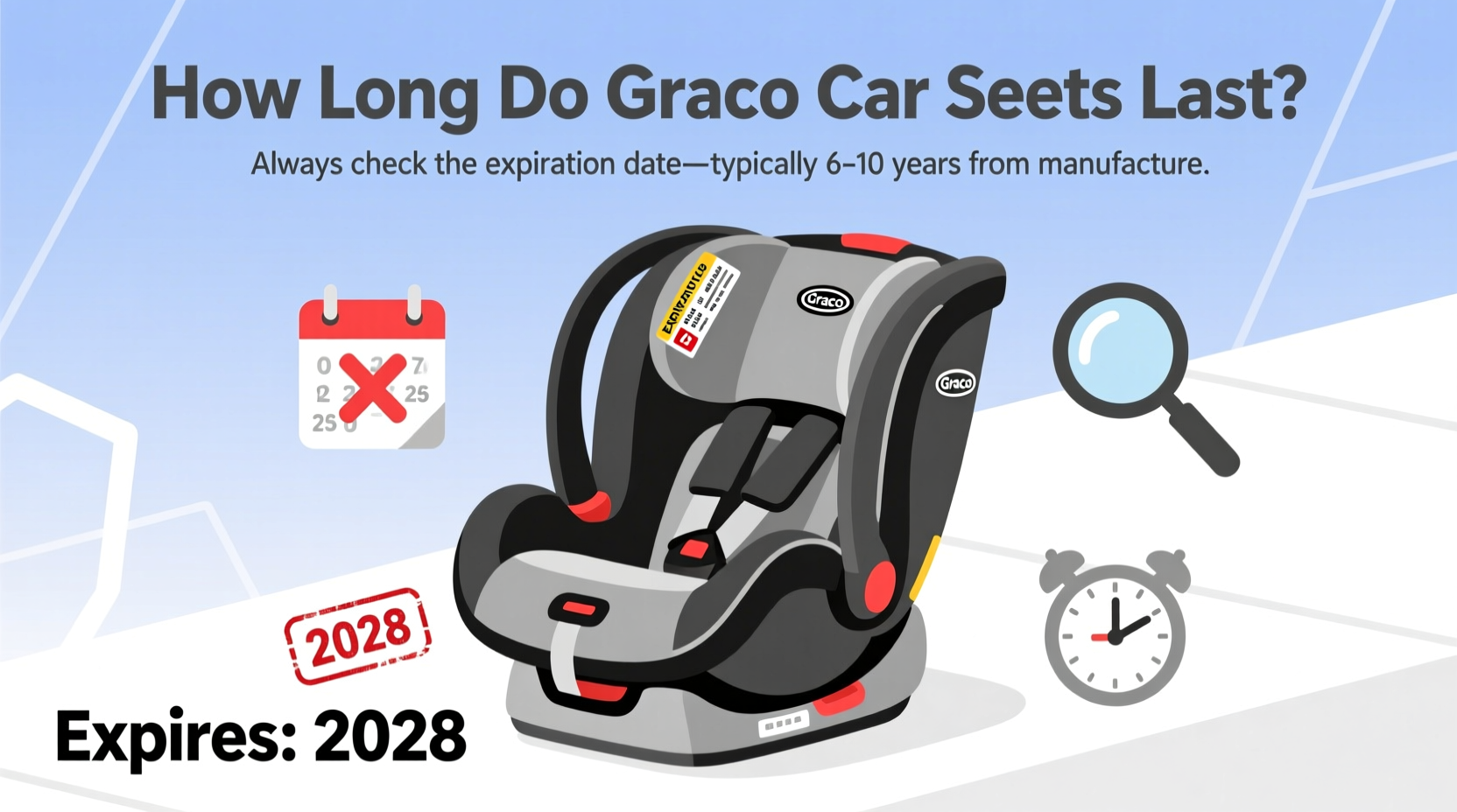 how long do car seats last graco