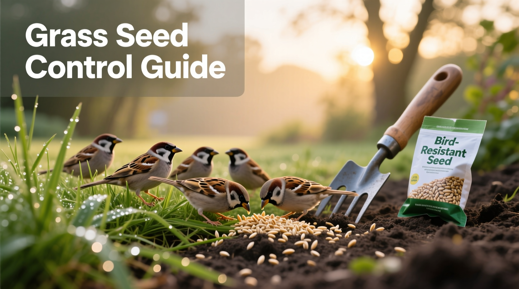 will birds eat grass seed