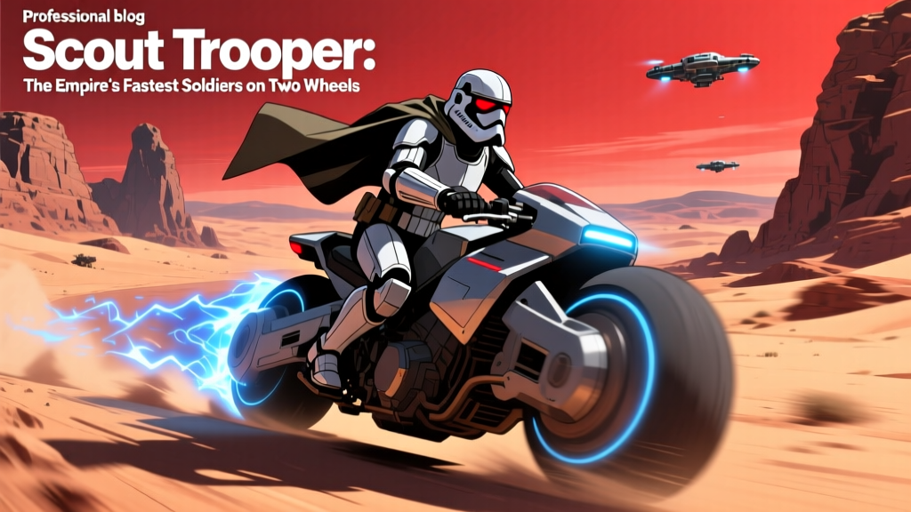 Scout Trooper: The Empire's Fastest Soldiers on Two Wheels
