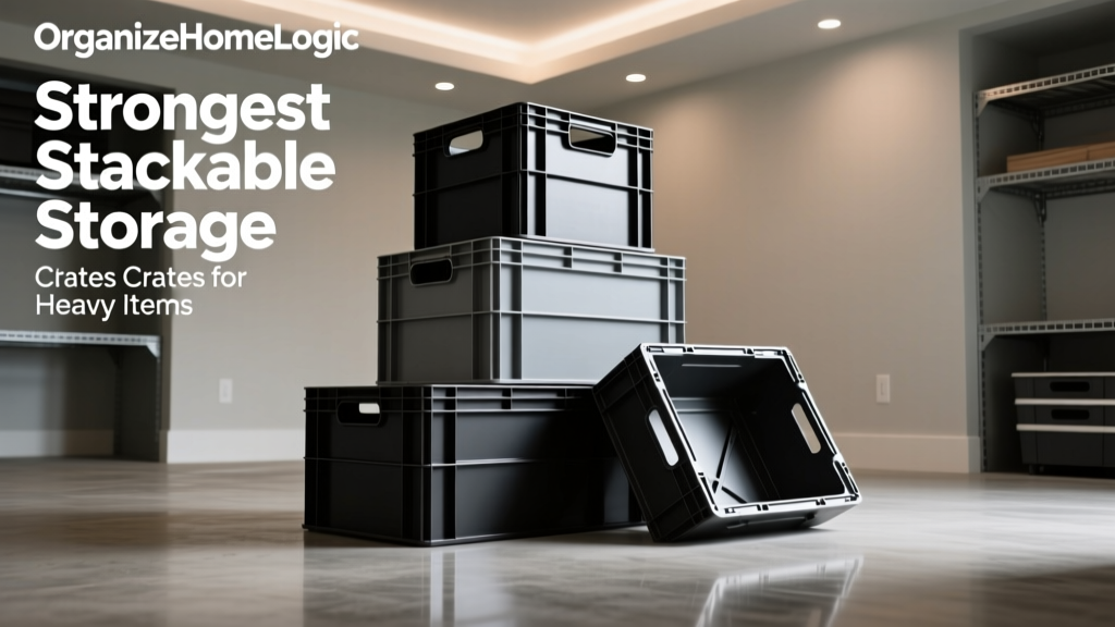 Strongest Stackable Storage Crates for Heavy Items