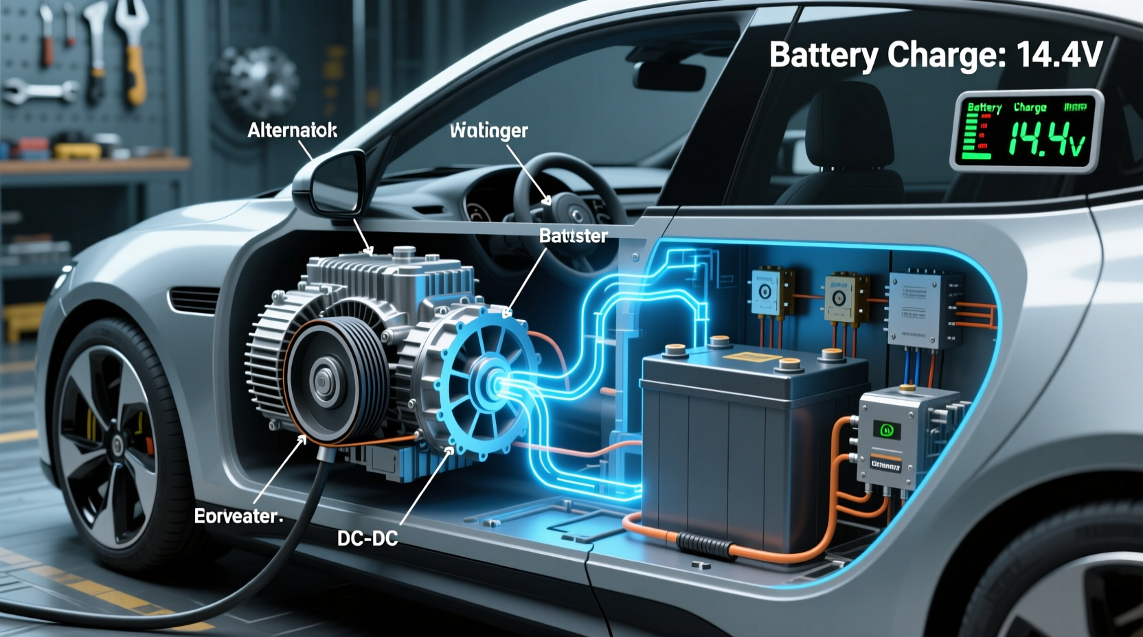 does driving charge your car battery
