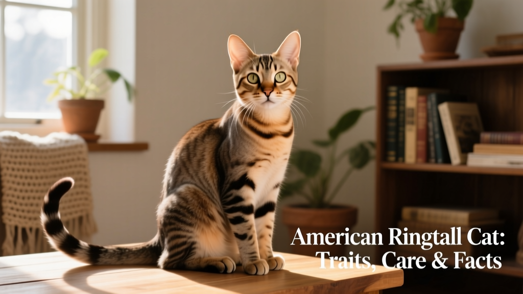 American Ringtail Cat Breed Info: Pictures, Care, Traits & Facts