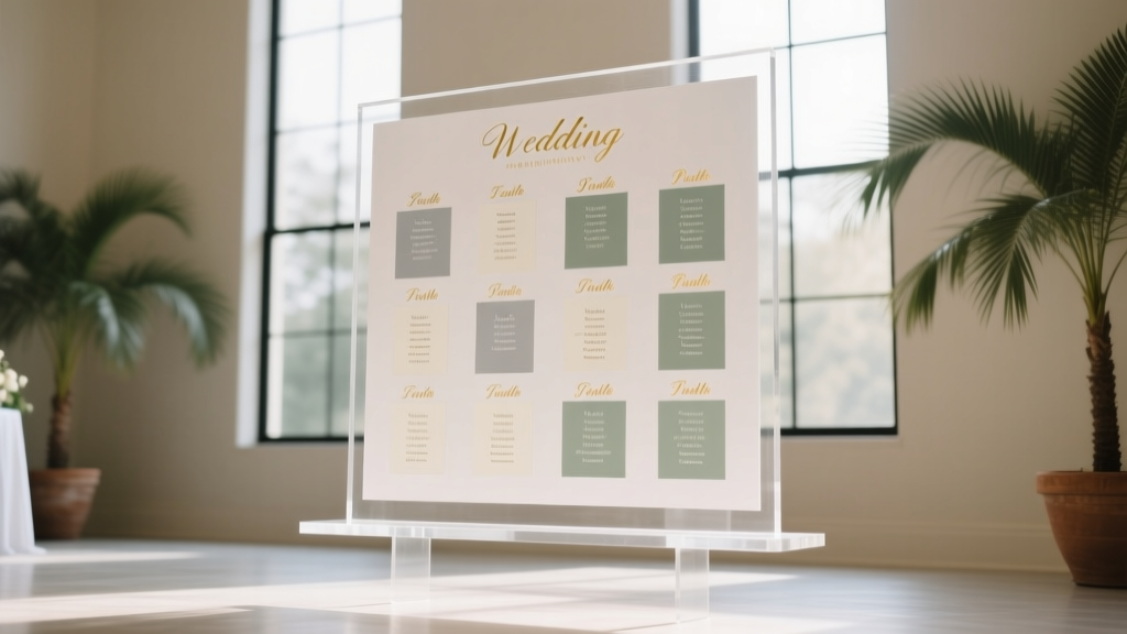 Wedding Seating Chart Size: Science-Backed Rules