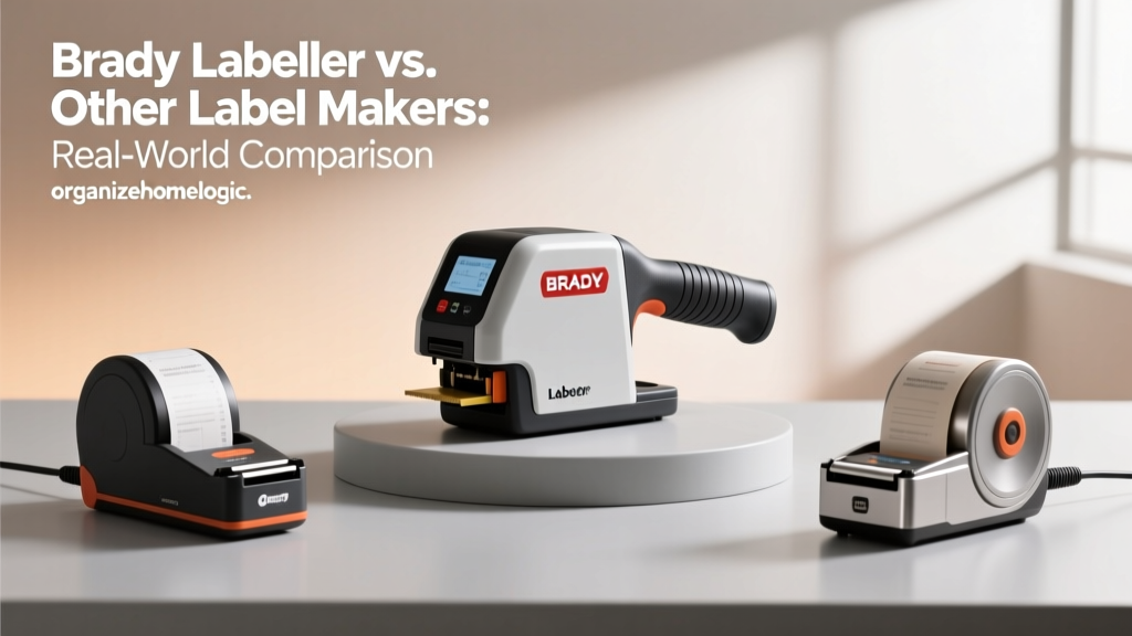Brady Labeller vs. Other Label Makers: Real-World Comparison