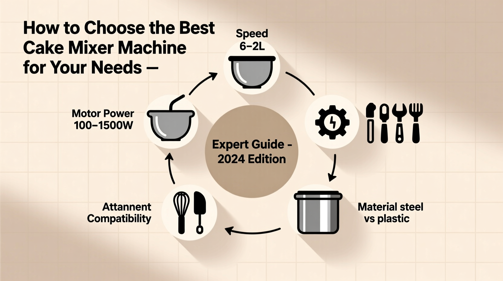 How to Choose the Best Cake Mixer Machine for Your Needs