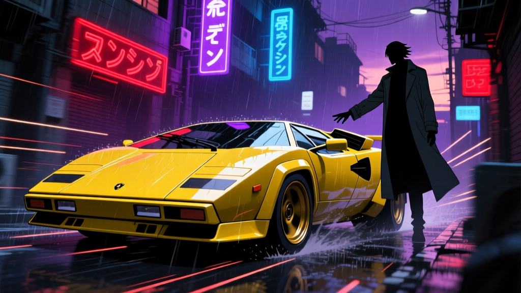 Giallo Miura: When a Yellow Lamborghini Became a Cinema Thriller
