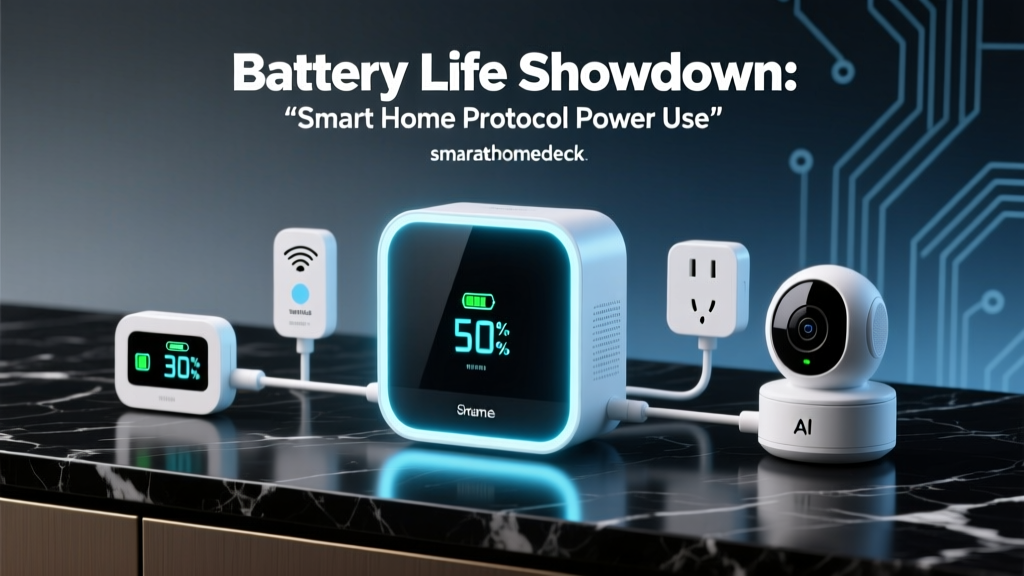Battery Life Showdown: Smart Home Protocol Power Use