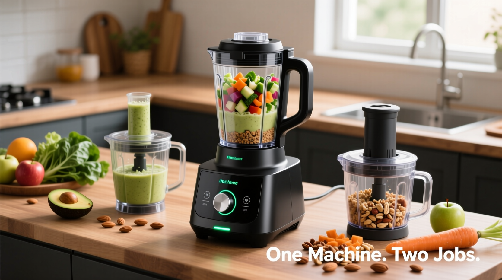 blender vs food processor can one machine do both jobs