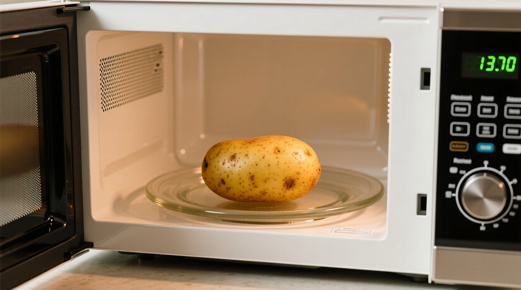 Microwave Potato Cooking Time: Exact Minutes by Size