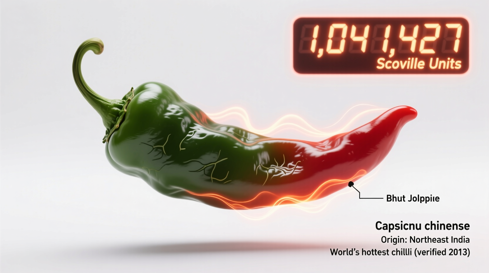 Ghost Pepper Scoville Units: 800K-1M SHU Explained