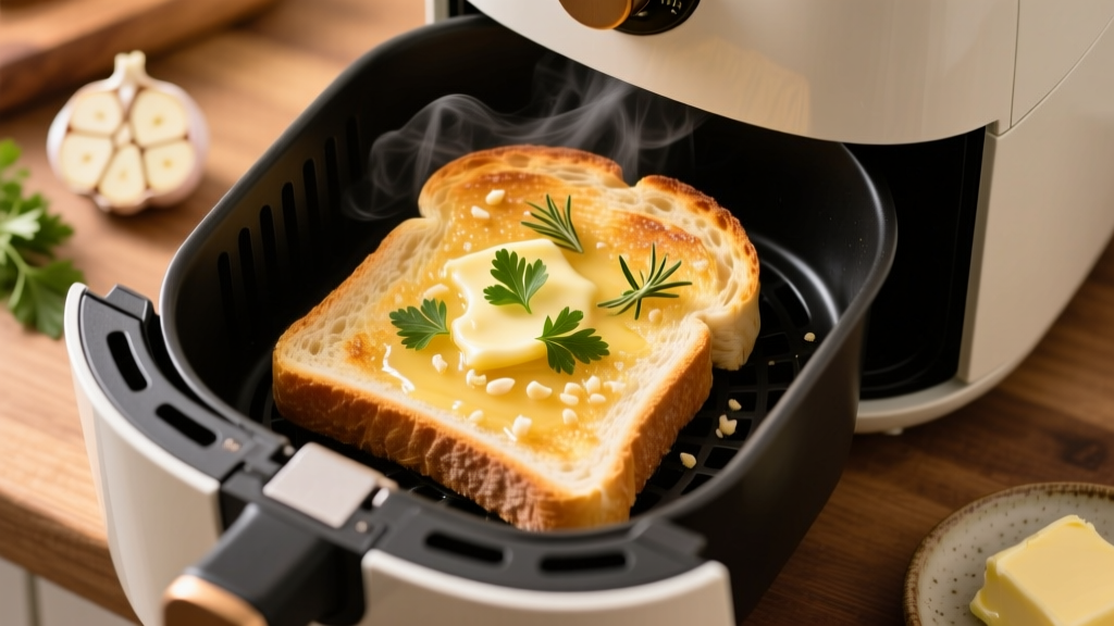 Air Fryer Garlic Butter Toast: Crispy, Golden & Foolproof