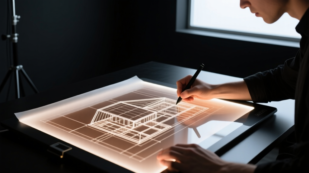 Best Tech to View a Design on Paper That Can Be Seen Against the Light